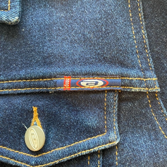 BONGO Y2K Cropped Jean Jacket - great condition - Picture 3 of 5